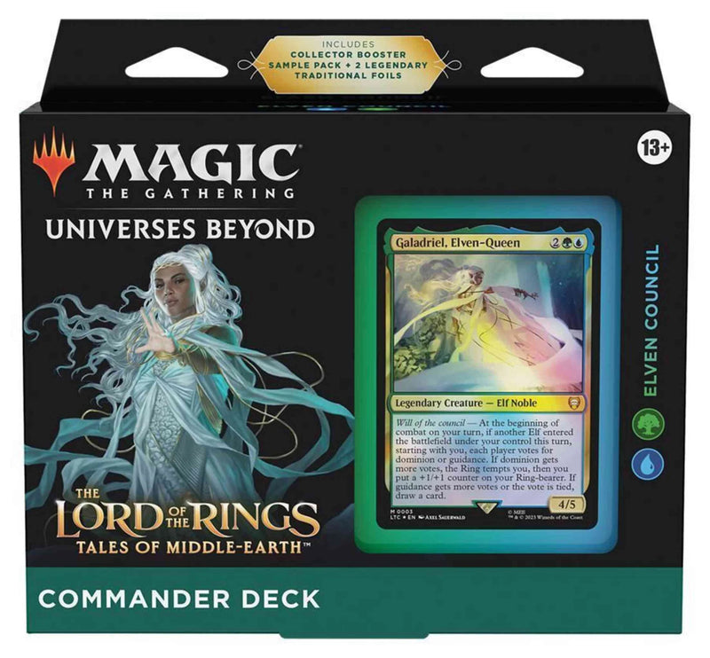 The Lord of the Rings: Tales of Middle-earth: Commander - Commander Deck - Card Games > Collectables > TCG > CCG -  wizards of the coast