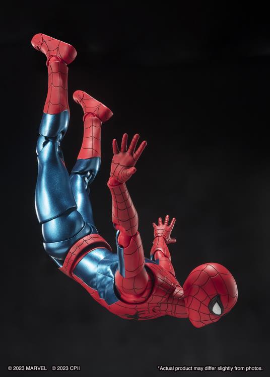 Bandai - Spider-Man: No Way Home S.H.Figuarts Spider-Man - New Red & Blue Suit (preorder) - Collectables > Action Figures > toys -  Bandai