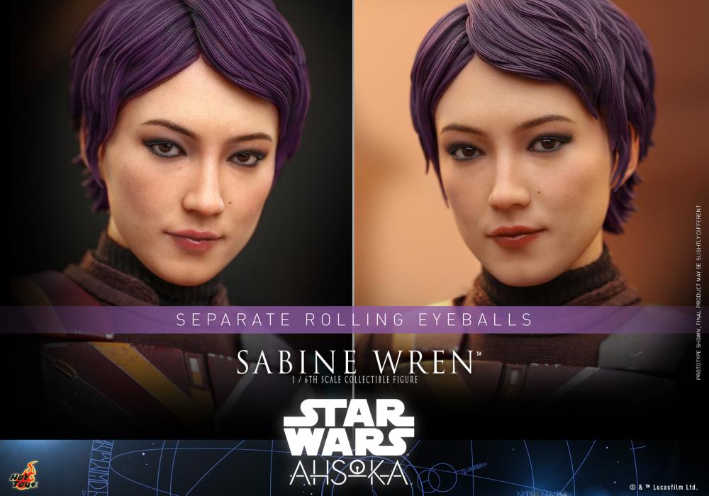 Star Wars: Ahsoka TMS111 - Sabine Wren 1/6th Scale Collectible Figure (preorder Q1 2025)