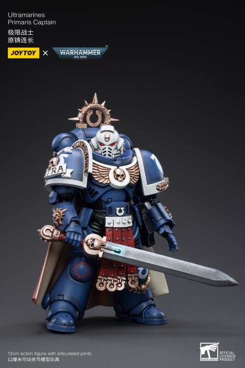 Warhammer 40K - Ultramarines - Primaris Captain - Collectables > Action Figures > toys -  Joy Toy