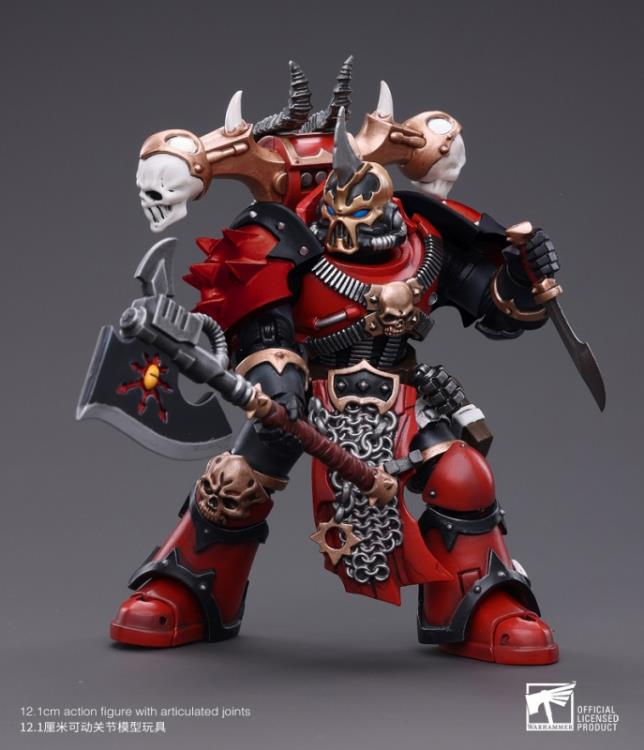 JoyToy - Warhammer 40K - Chaos - Red Corsairs - Exalted Champion Gotor the Blade - Collectables > Action Figures > toys -  Joy Toy