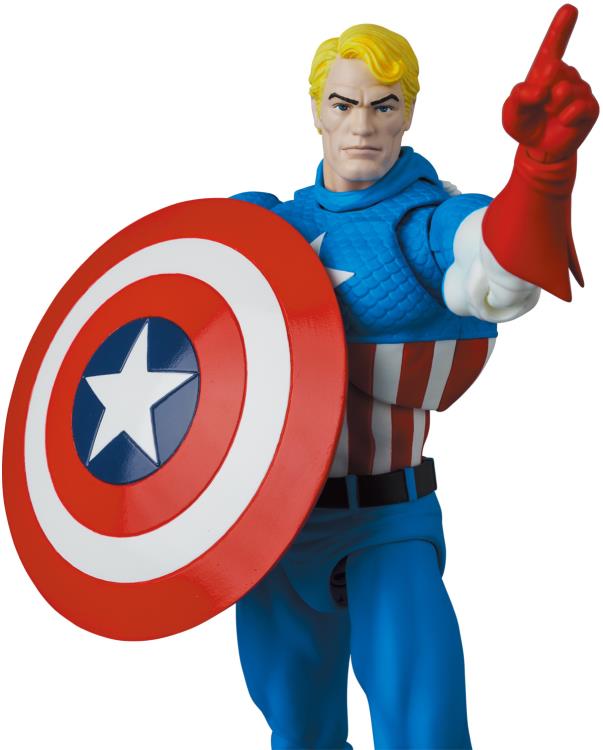 MAFEX - Marvel #217 Captain America - Comic Ver (Sub-Par) — Toy