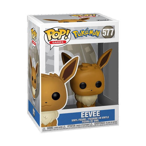 Funko POP Games: Pokemon - Eevee Vinyl Figure - Collectables > Action Figures > toys -  Funko