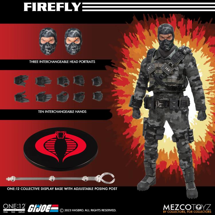 Mezco - G.I. Joe One:12 Collective Firefly (preorder) - Collectables > Action Figures > toys -  MEZCO TOYS