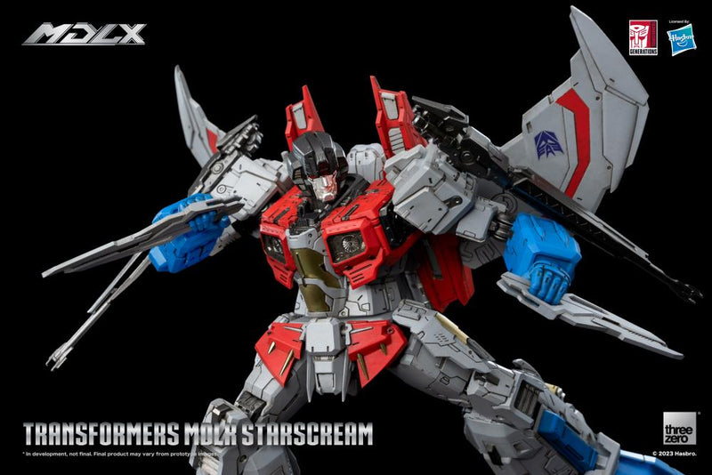 Three Zero Transformers: MDLX Starscream (Preorder Q4) - Collectables > Action Figures > toys -  ThreeZero