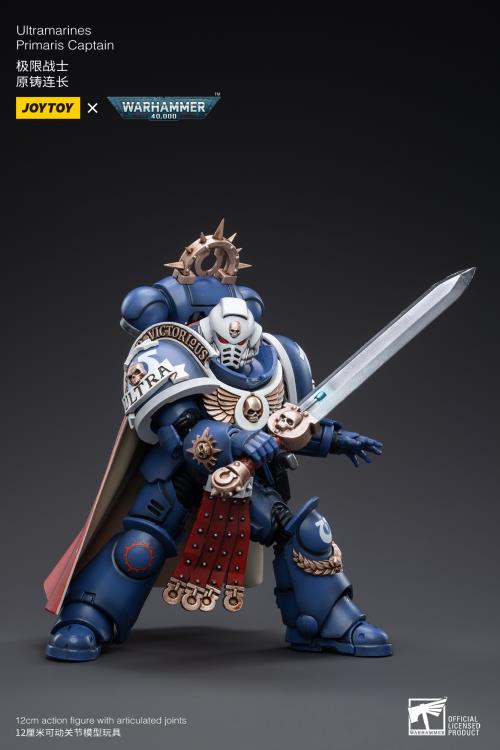 Warhammer 40K - Ultramarines - Primaris Captain - Collectables > Action Figures > toys -  Joy Toy
