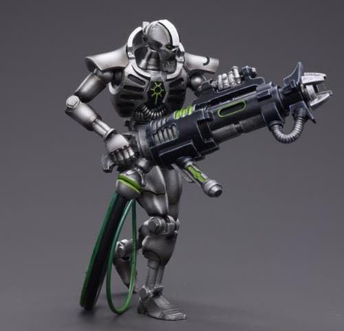 JoyToy - Warhammer 40k - Necrons - Sautekh Dynasty Immortal with Tesla Carbine - Collectables > Action Figures > toys -  Joy Toy