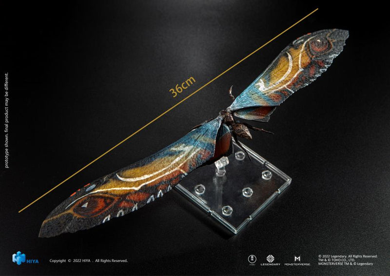 godzilla king of the monsters mothra toy HIYA Exquisite Basic - GODZILLA: KING OF THE MONSTERS
