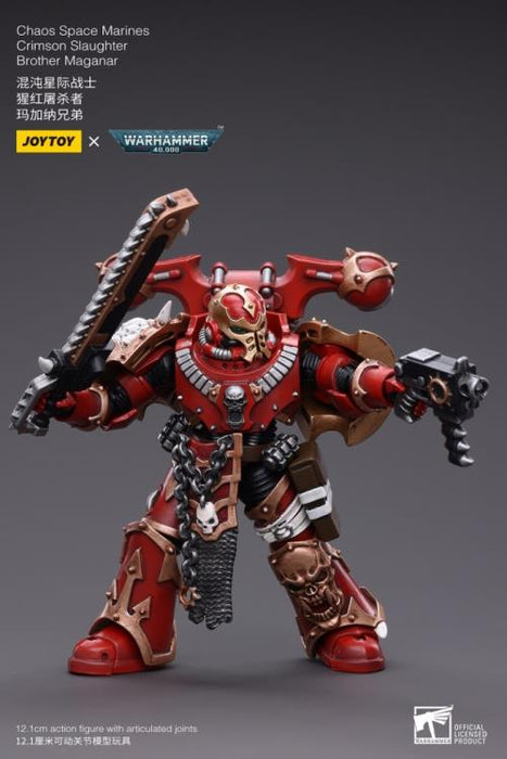 JoyToy - Warhammer 40K - Chaos - Crimson Slaughter - Brother Maganar - Collectables > Action Figures > toys -  Joy Toy