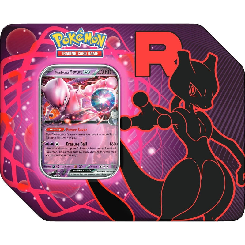Team Rocket Tin [Team Rocket's Mewtwo ex]