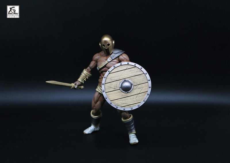 XesRay Studios - Gladiator Trainee 1 - Gold Combatants - Collectables > Action Figures > toys -  XesRay Studios