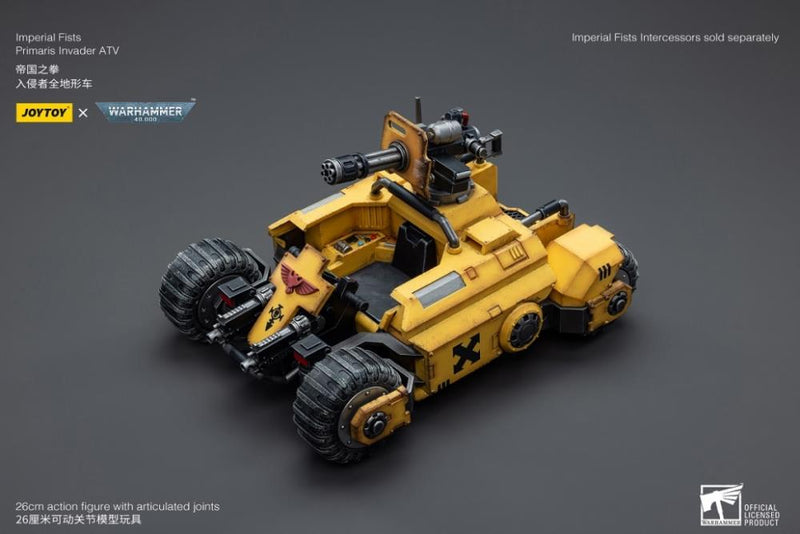 JoyToy - Warhammer 40k - Imperial Fists - Primaris Invader ATV 1/18 Scale Vehicle - Collectables > Action Figures > toys -  Joy Toy