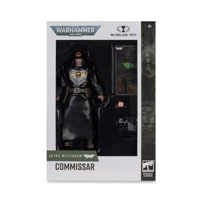 Warhammer 40,000 Astra Militarum Commissar Action Figure (preorder Q1 2025)