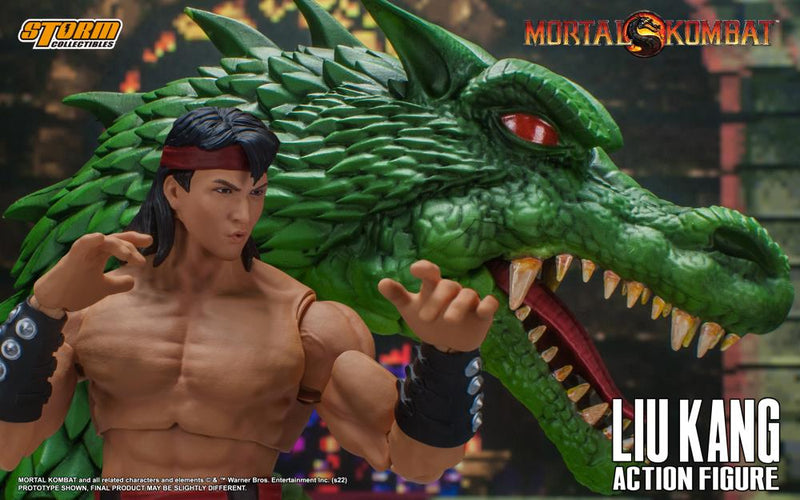 Storm Collectibles - Mortal Kombat VS Series Liu Kang and Dragon - Collectables > Action Figures > toys -  Storm Collectibles