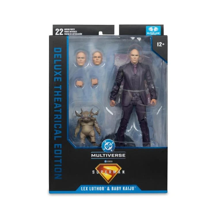 DC Multiverse Deluxe Theatrical Edition - Superman (2025) - Lex Luthor & Baby Kaiju - Collectables > Action Figures > toys -  McFarlane Toys