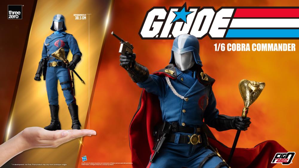 THREEZERO - G.I. Joe FigZero - Cobra Commander (preorder Q1) - Collectables > Action Figures > toys -  ThreeZero