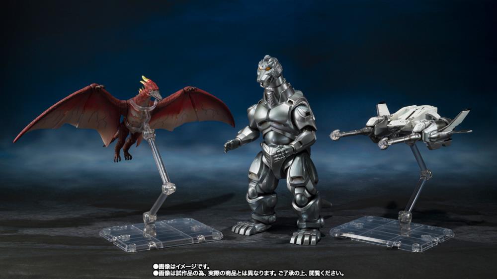 Bandai - S.H.MonsterArts Mechagodzilla, Garuda & Fire Rodan - Makuhari Decisive Battle Set (preorder) - Collectables > Action Figures > toys -  Bandai