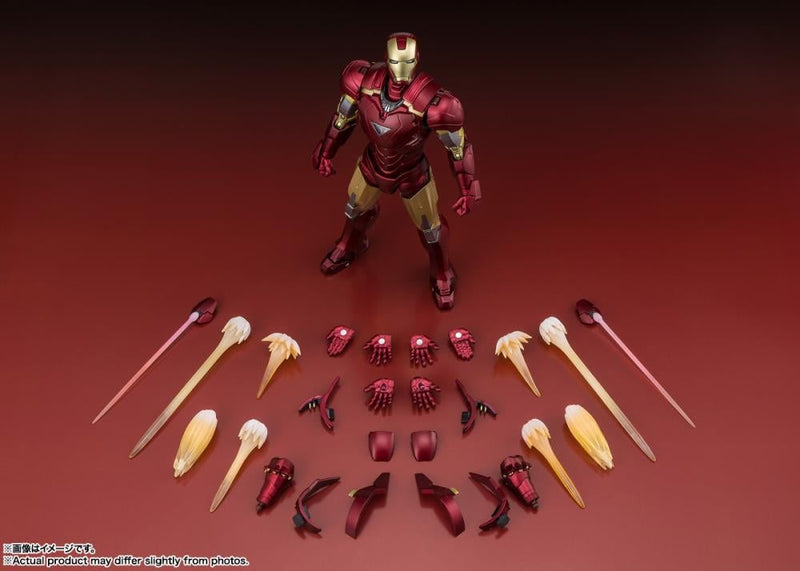 The Infinity Saga S.H.Figuarts Iron Man Mark 6 Action Figure (preorder Q4 2025) - Collectables > Action Figures > toys -  Bandai