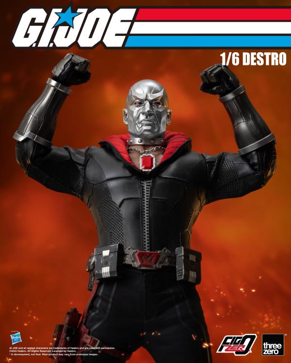 THREEZERO - G.I. Joe FigZero - Destro (preorder Q1) - Collectables > Action Figures > toys -  ThreeZero