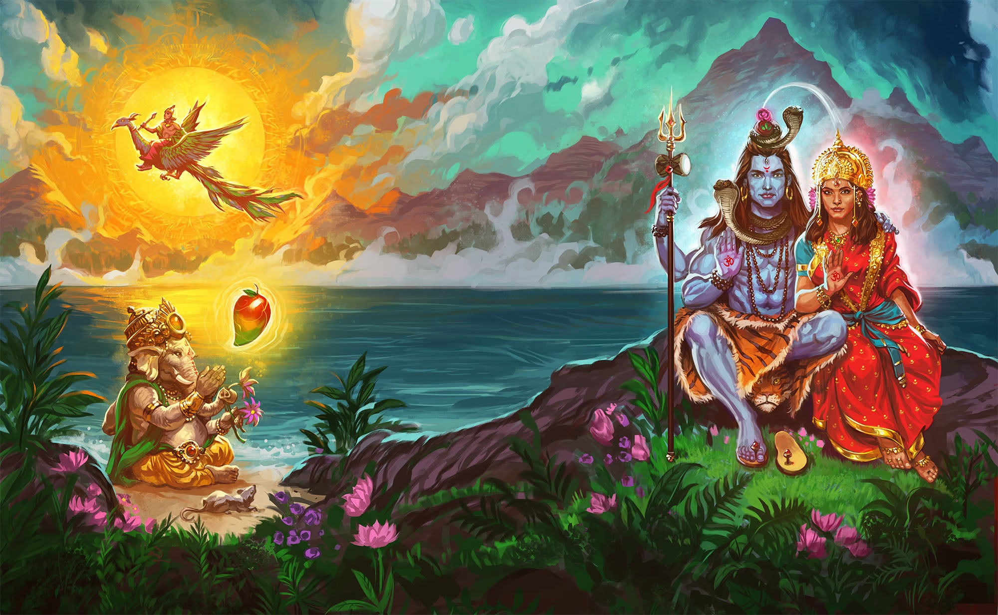 Mythic Legions - Figura Obscura - Ganesha — Toy Snowman