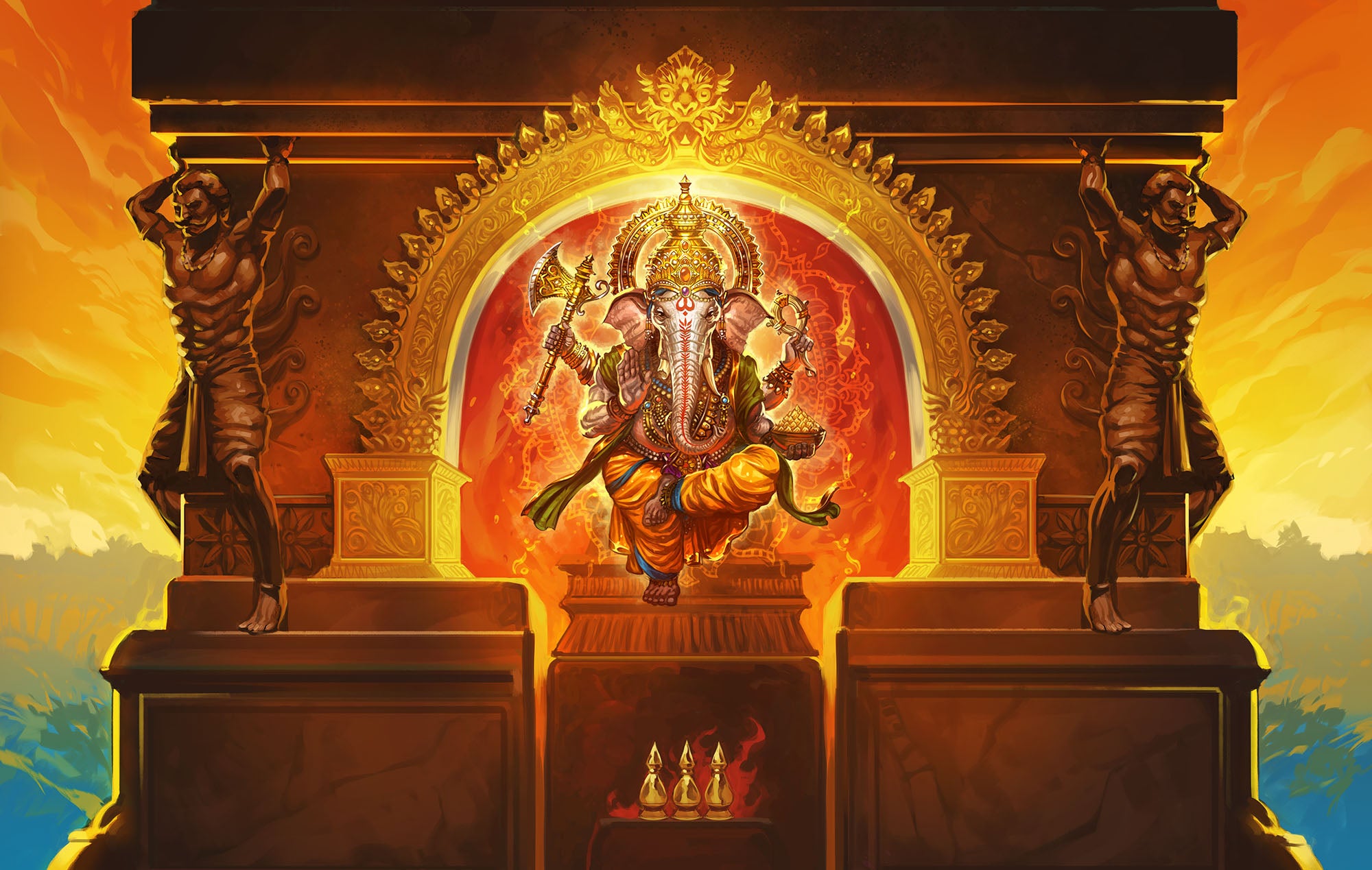 Mythic Legions - Figura Obscura - Ganesha — Toy Snowman