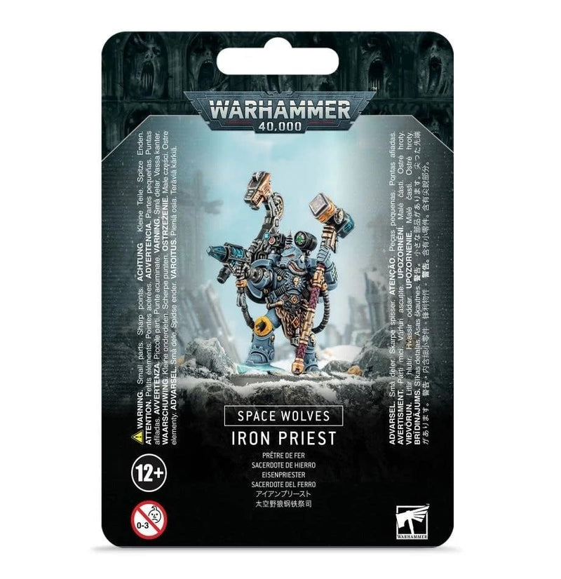Warhammer 40,000 - Space Wolves - Iron Priest - Miniature -  Games Workshop