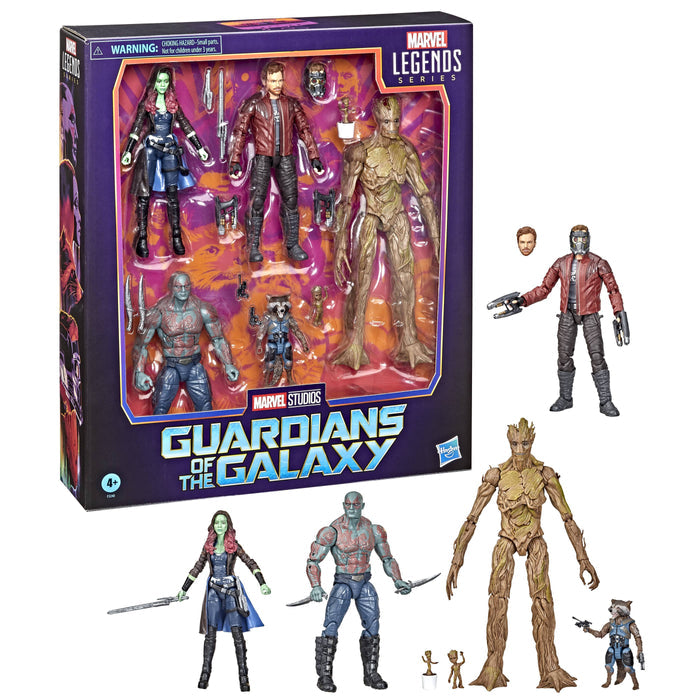 Marvel Legends Guardians of the Galaxy Boxed Set - Exclusive (preorder) - Collectables > Action Figures > toys -  Hasbro