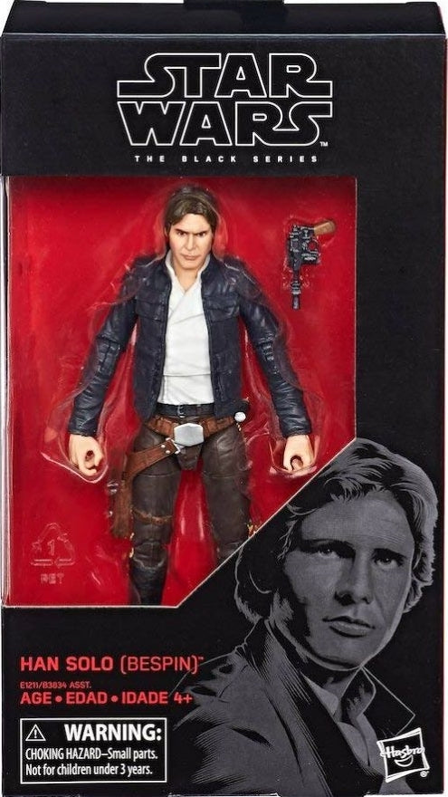 Star Wars 6" Black Series Han Solo (Bespin) - ** Subpar box** - Collectables > Action Figures > toys -  Hasbro