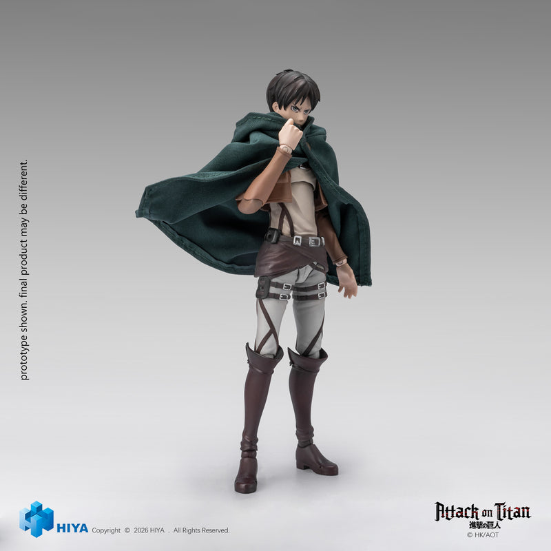 HIYA Attack on Titan Eren Yeager 1/12 action figure product photo 00
