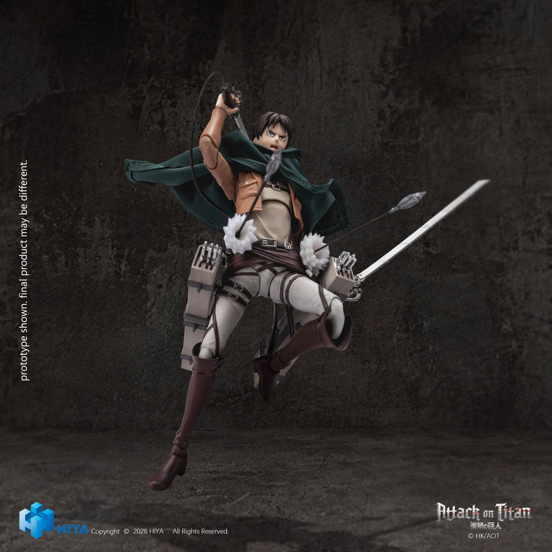 HIYA Attack on Titan Eren Yeager 1/12 action figure product photo 04