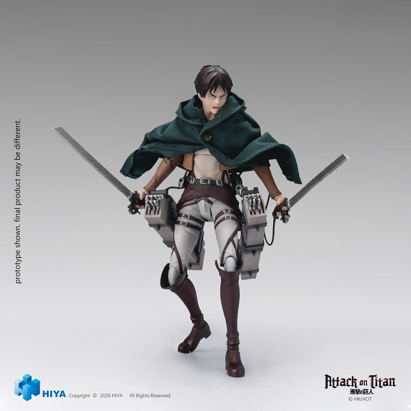 HIYA Attack on Titan Eren Yeager 1/12 action figure product photo 08