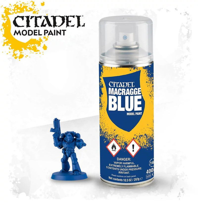Citadel Colour - Spray - Macragge Blue - Accessories -  Games Workshop