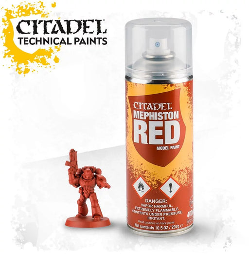 Citadel Colour - Spray - Mephiston Red - Miniature > Accessories > Paint -  Games Workshop
