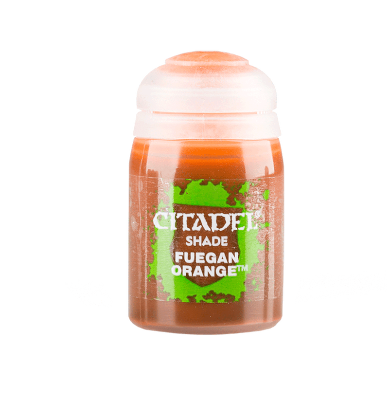 Shade - Fuegan Orange - Acrylic Paint 18ml - Paint -  Games Workshop