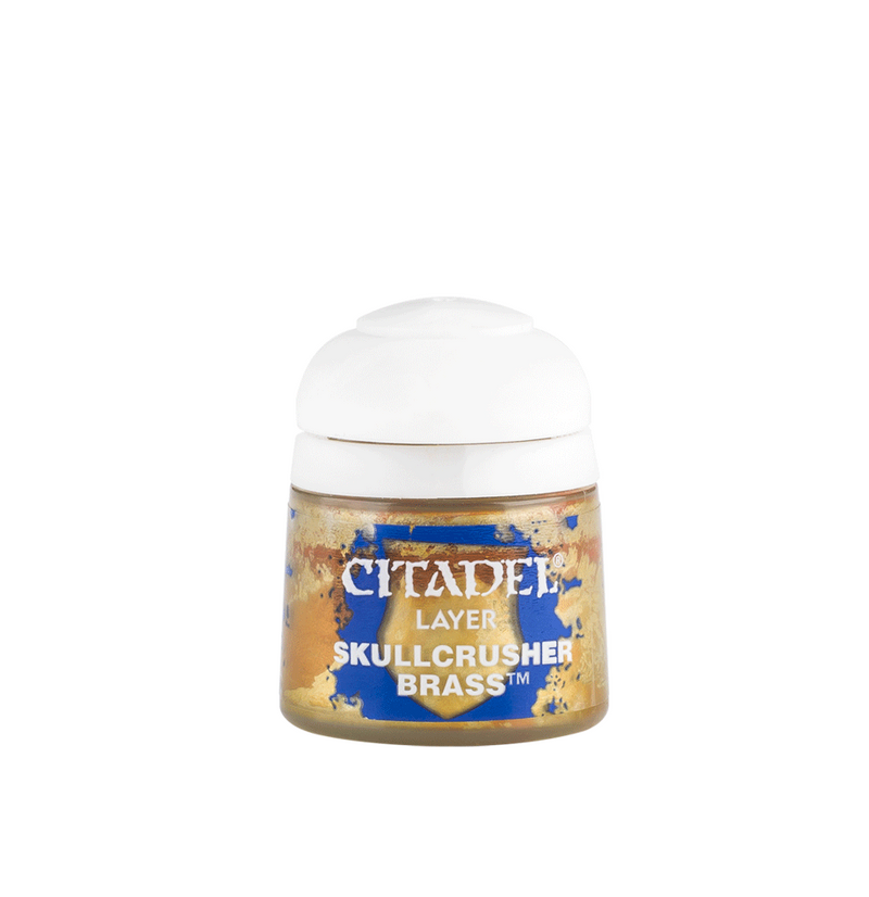 Layer - Skullcrusher Brass - Acrylic Paint 12ML - Paint -  Games Workshop