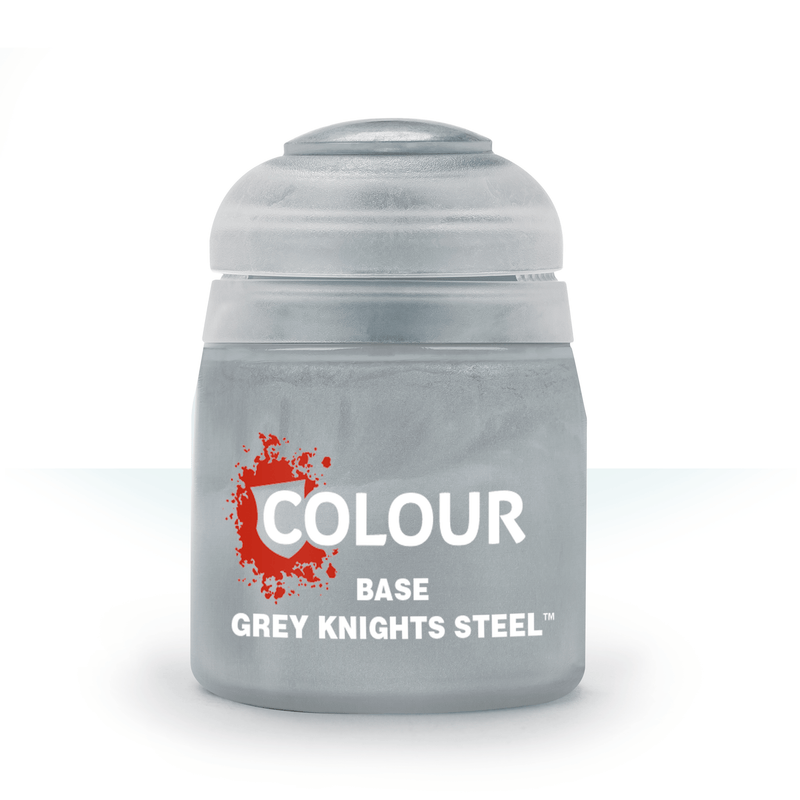 Base - Grey Knights Steel - Acrylic Paint 12ML - Paint -  Games Workshop