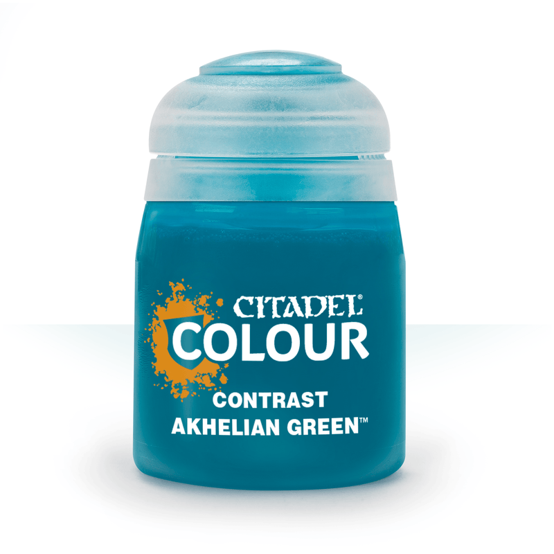 Contrast - Akhelian Green - Acrylic Paint 18ML - Paint -  Games Workshop