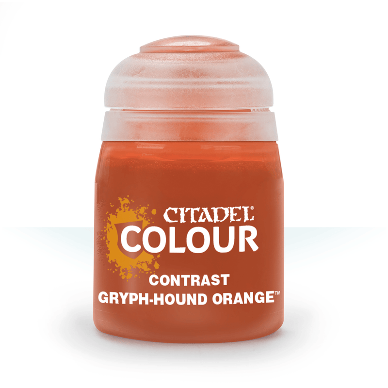 Contrast - Gryph-Hound Orange - Acrylic Paint 18ML - Paint -  Games Workshop