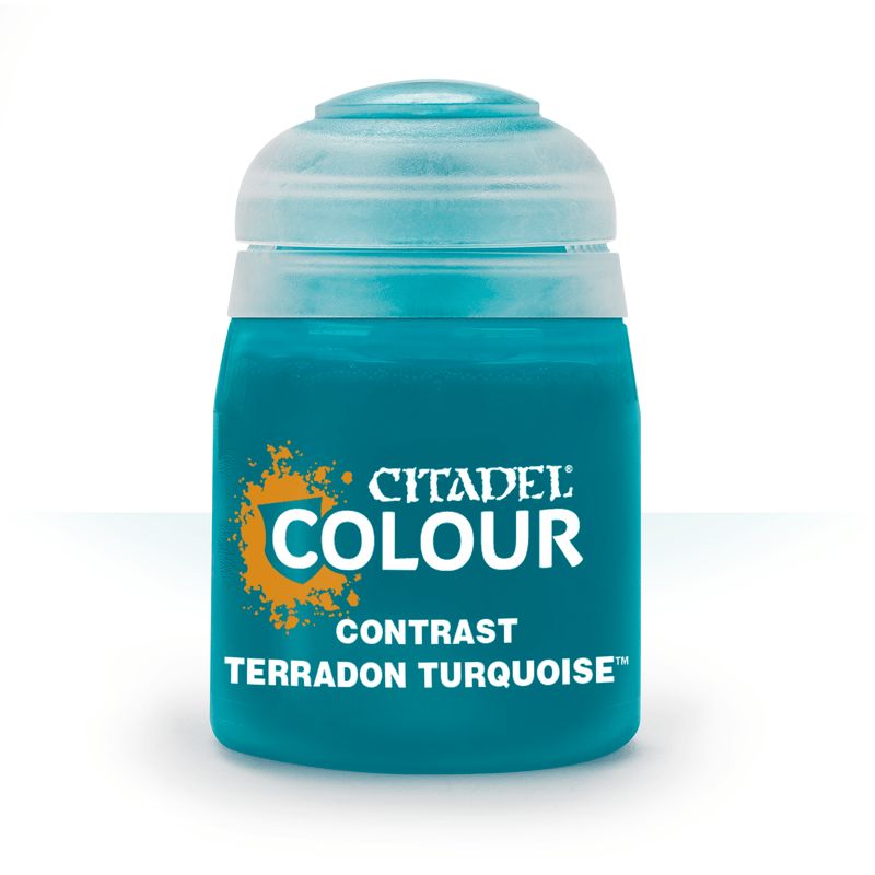 Contrast - Terradon Turquoise - Acrylic Paint 18ml - Paint -  Games Workshop