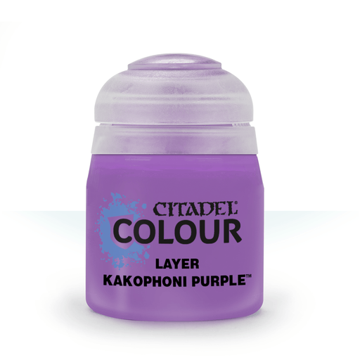 Layer - Kakophoni Purple - Acrylic Paint 12ML - Paint -  Games Workshop