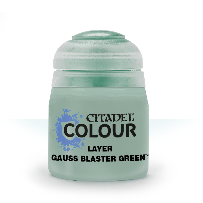 Layer - Gauss Blaster Green - Acrylic Paint 12ML - Paint -  Games Workshop