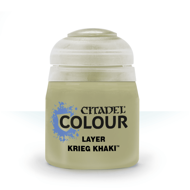 Layer - Krieg Khaki - Acrylic Paint 12ML - Paint -  Games Workshop