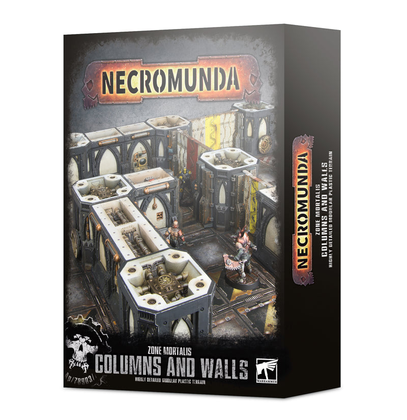 Warhammer: Necromunda - Zone Mortalis - Columns and Walls