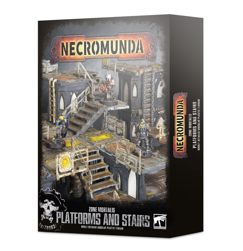 Warhammer: Necromunda - Zone Mortalis - Platforms and Stairs