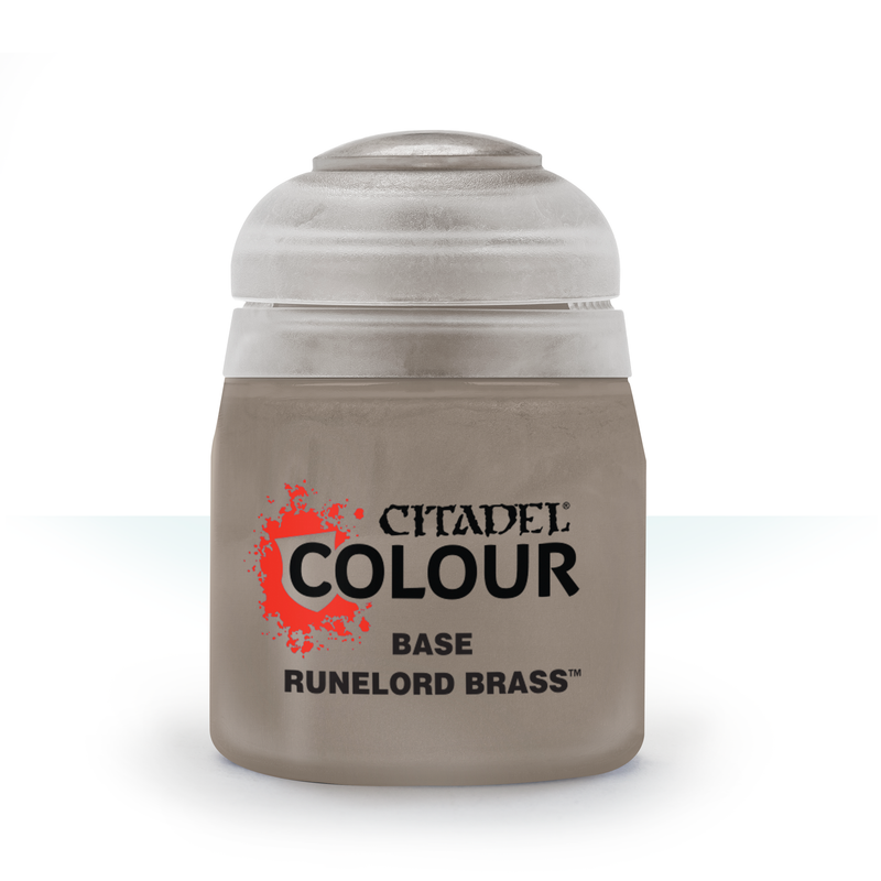 Base - Runelord Brass - Acrylic Paint 12ML - Paint -  Games Workshop