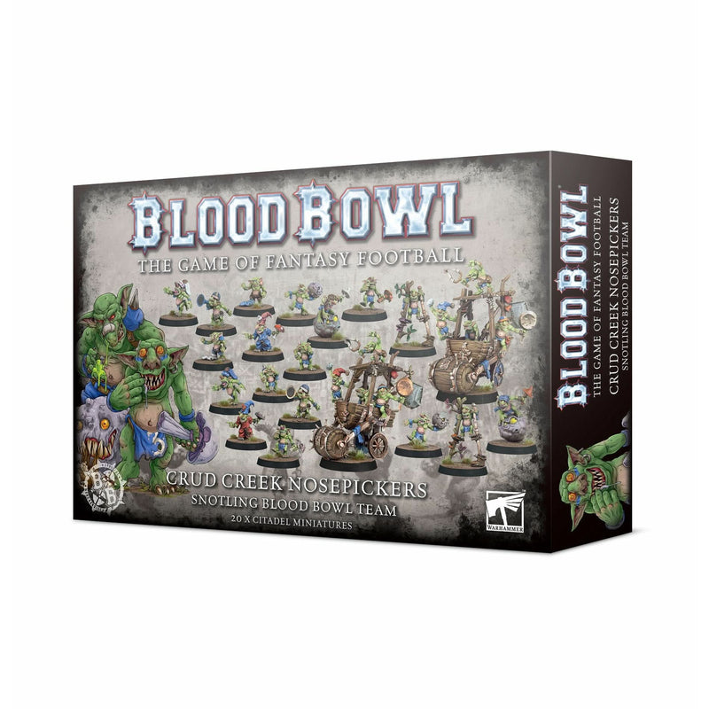 Blood Bowl - Snotling Team - The Mighty Crud-Creek Nosepickers - Miniature -  Games Workshop