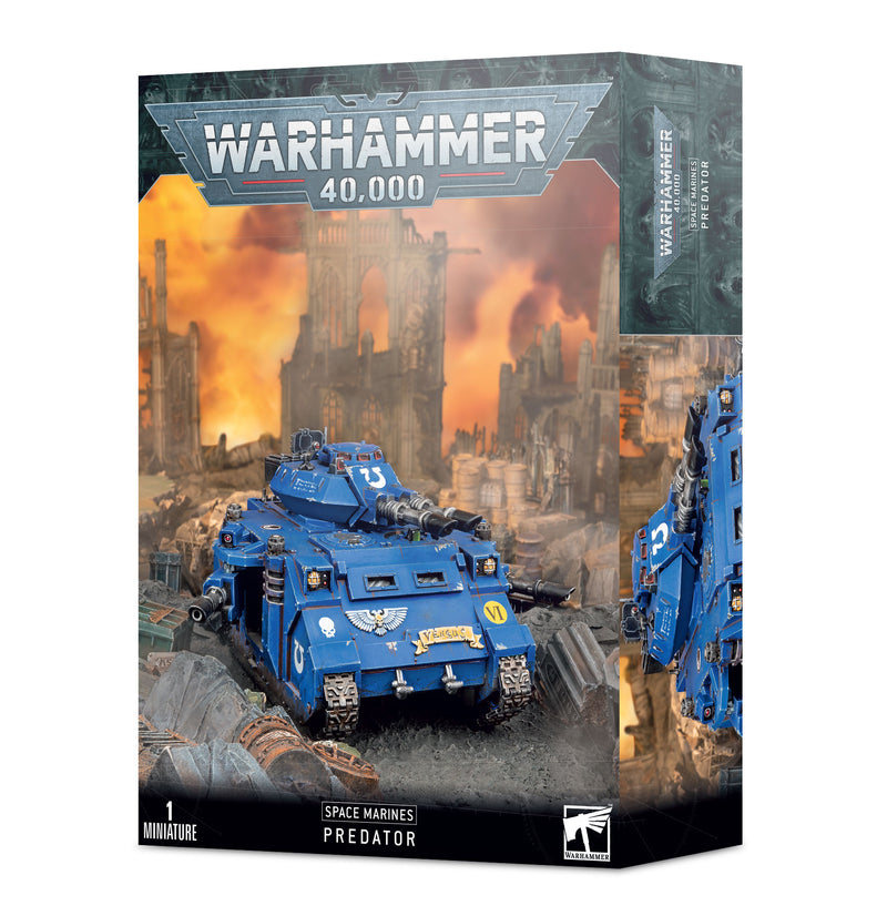 Warhammer 40,000 - Space Marines -  Predator - Miniature -  Games Workshop