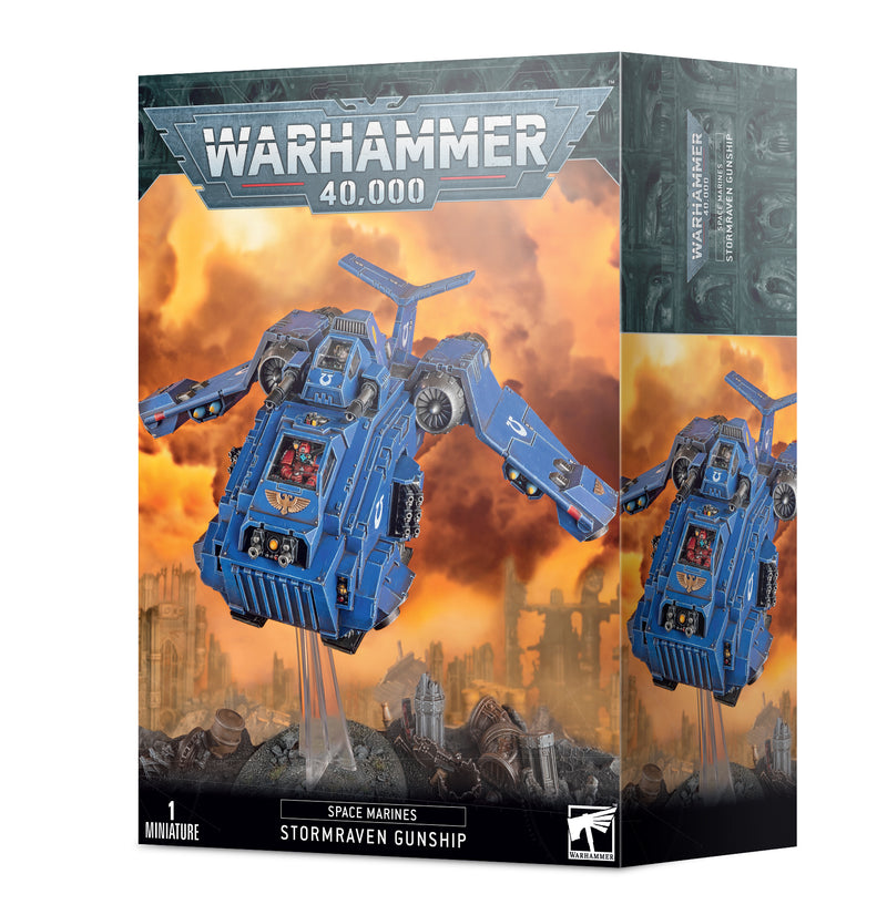 Warhammer 40,000 - Space Marines - Stormraven Gunship - Miniature -  Games Workshop