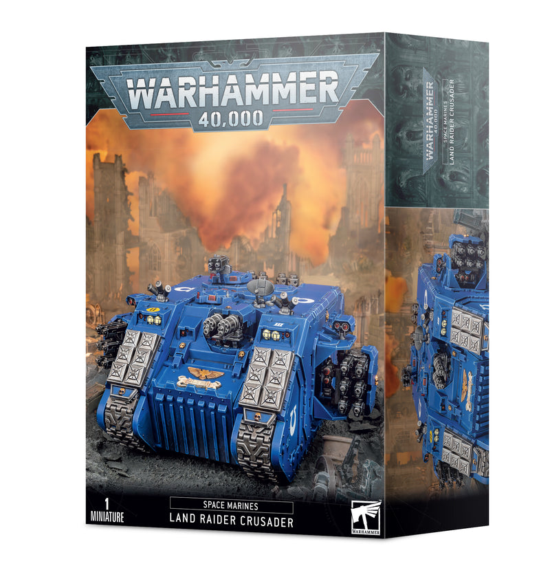 Warhammer 40,000 - Space Marines - Land Raider Crusader - Miniature -  Games Workshop