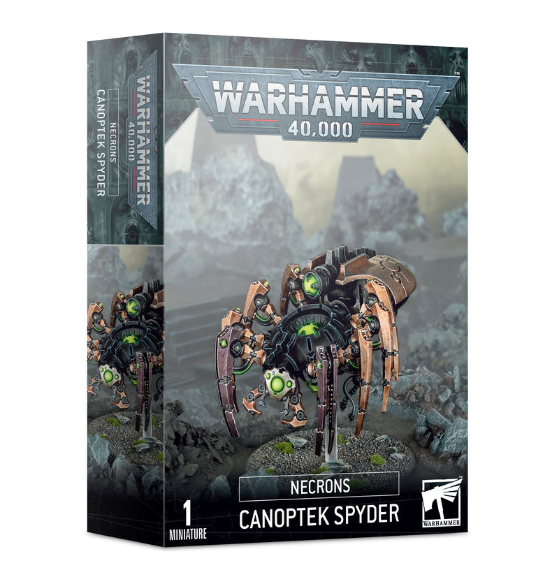 Warhammer 40,000 - Necrons - Canoptek Spyder - Miniature -  Games Workshop